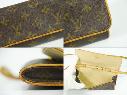 LOUIS VUITTON ポシェットツイン PM モノグラム 2WAY ショルダーバッグ M51854