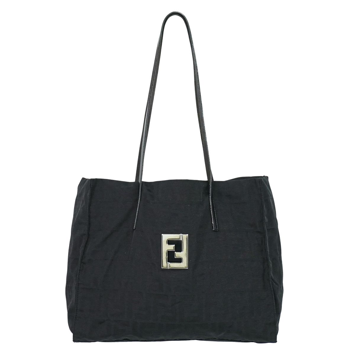 FENDI ズッカ ショルダーバッグ ブラック 15562