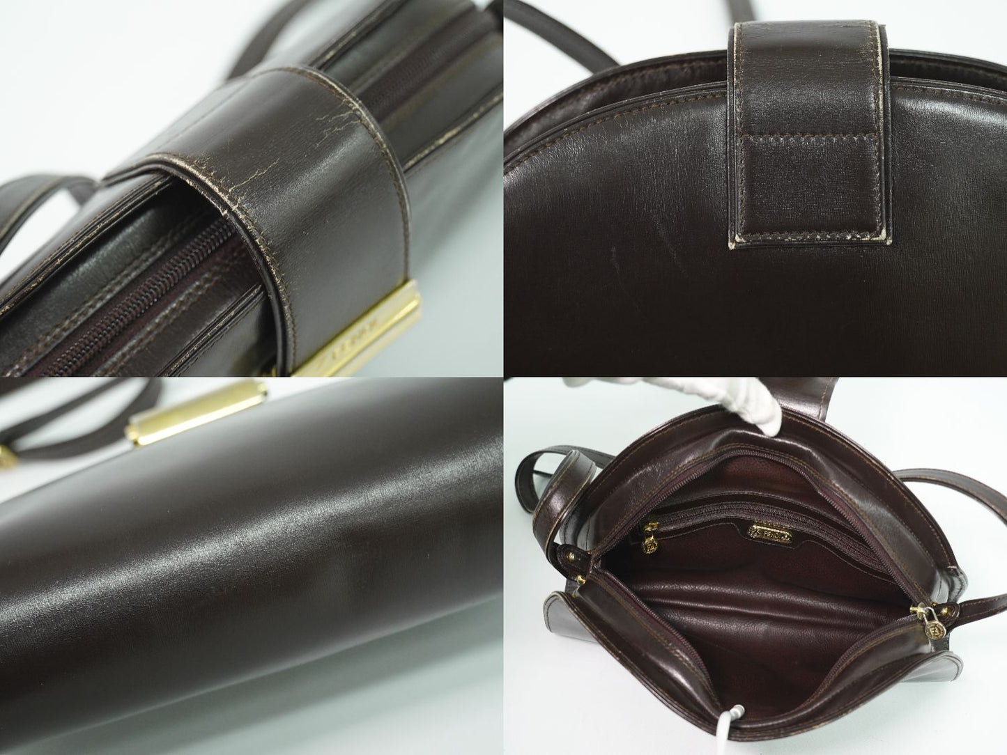 FENDI ショルダーバッグ ブラウン