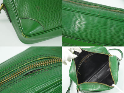 LOUIS VUITTON トロカデロ 27 エピ レザー ショルダーバッグ ボルネオグリーン M52314
