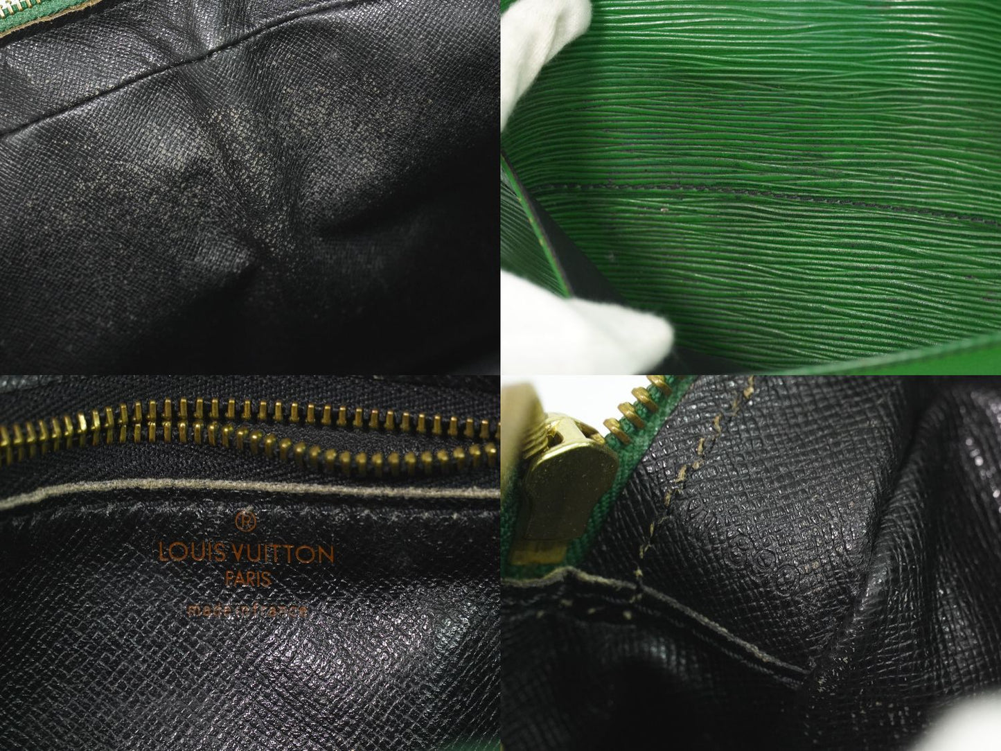 LOUIS VUITTON トロカデロ 27 エピ レザー ショルダーバッグ ボルネオグリーン M52314