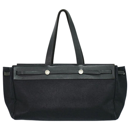 HERMES エールバッグ カバス GM トートバッグ ブラック