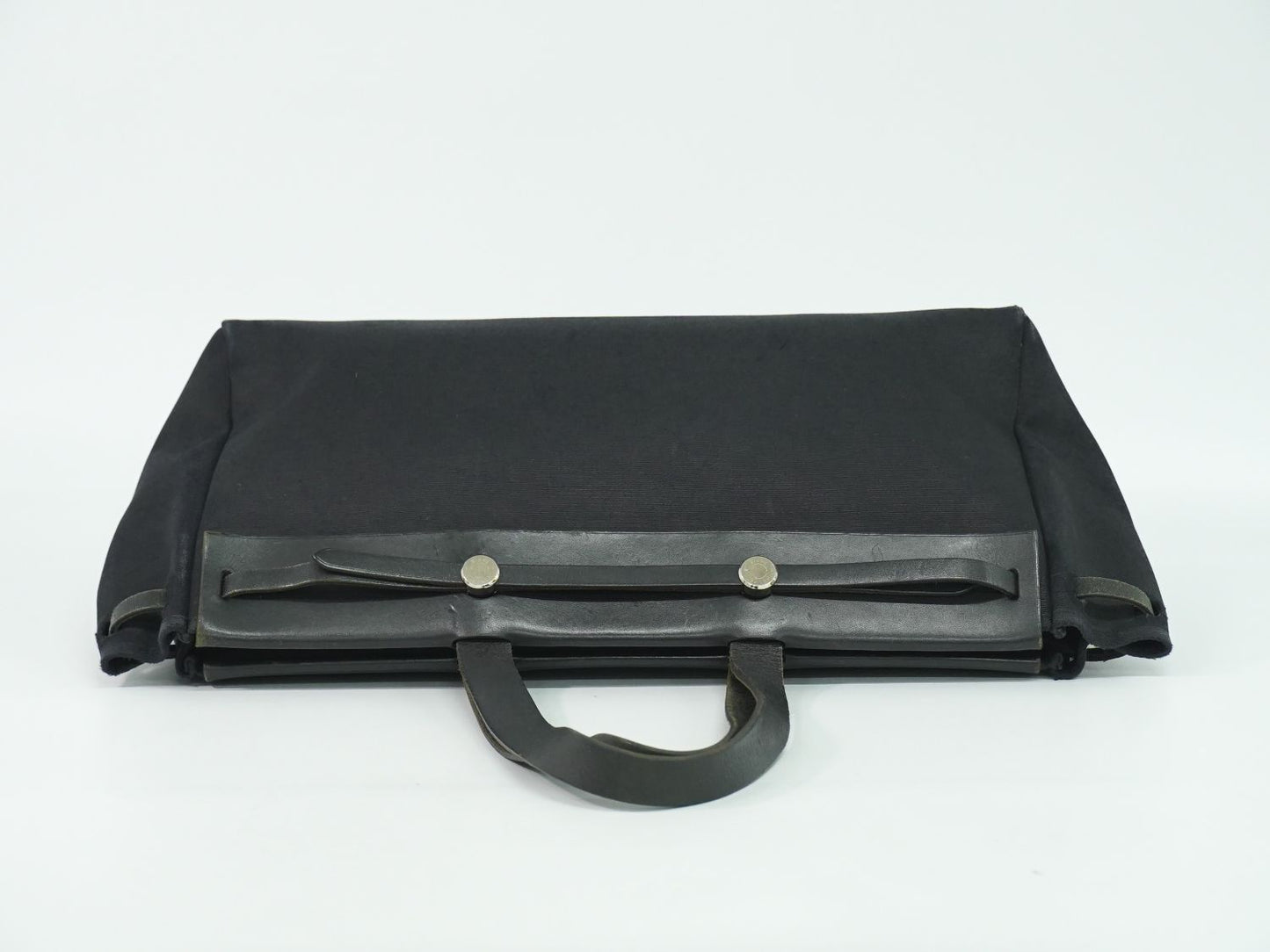 HERMES エールバッグ カバス GM トートバッグ ブラック