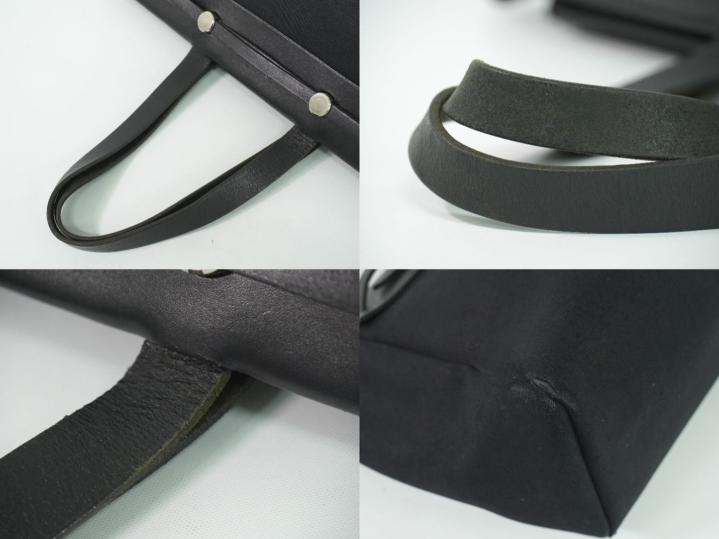 HERMES エールバッグ カバス GM トートバッグ ブラック