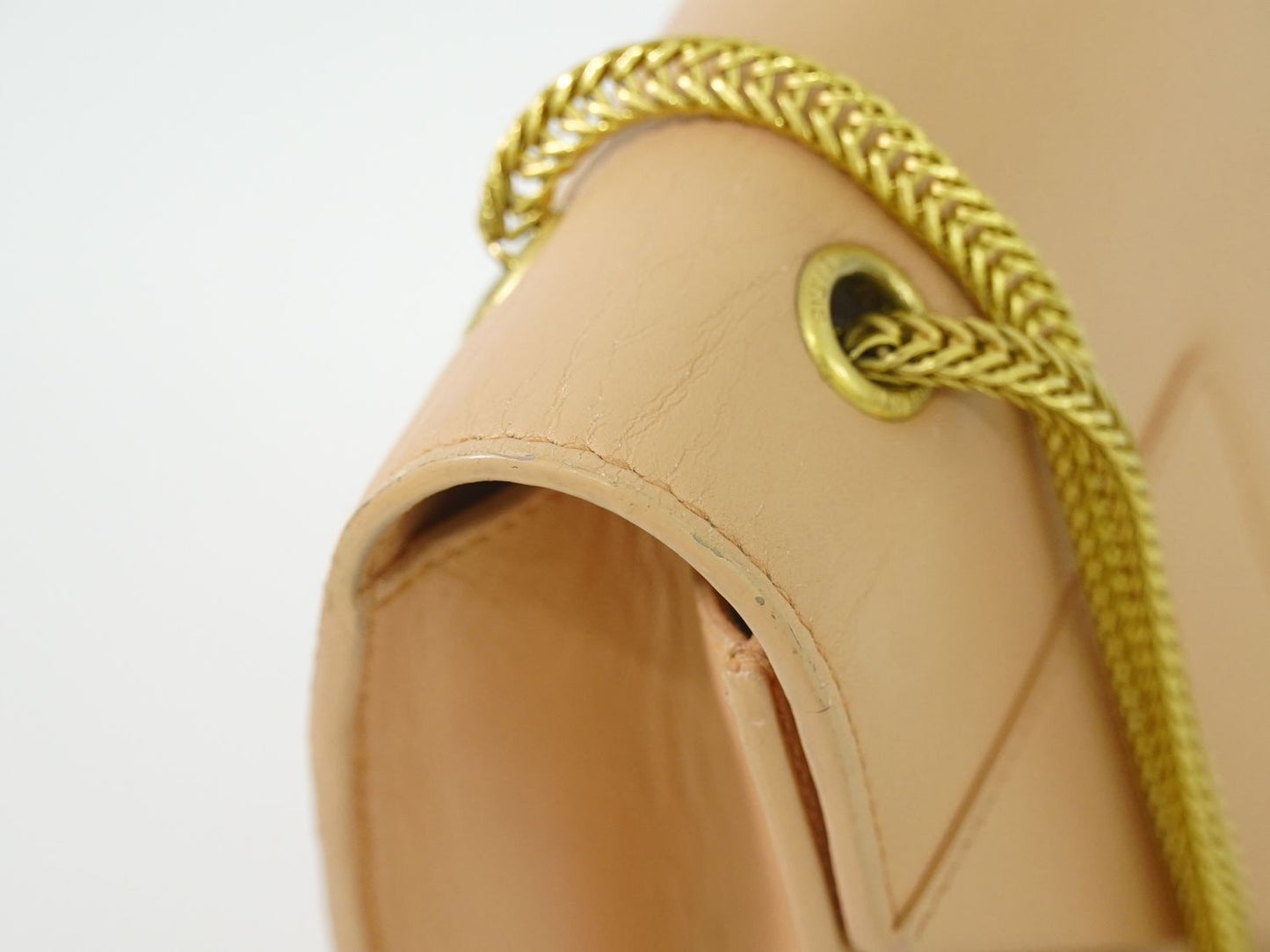 SAINT LAURENT ベティ ショルダーバッグ ピンクベージュ 314514