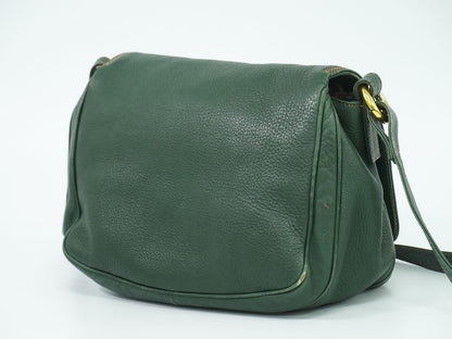 LOEWE アナグラム ショルダーバッグ グリーン