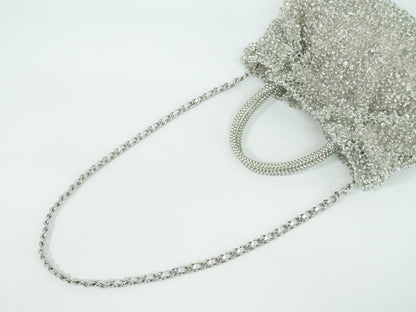 ANTEPRIMA ワイヤーバッグ 2WAY ショルダーバッグ シルバー