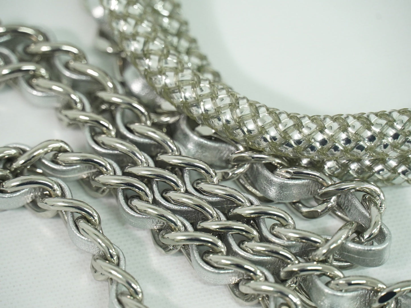 ANTEPRIMA ワイヤーバッグ 2WAY ショルダーバッグ シルバー