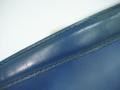 LOUIS VUITTON コンコルド エピ レザー ハンドバッグ トレドブルー M52135