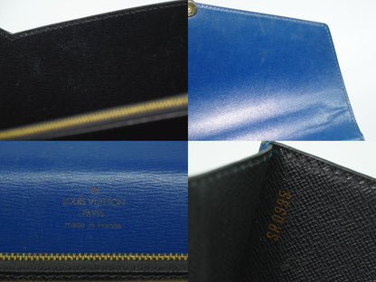 LOUIS VUITTON コンコルド エピ レザー ハンドバッグ トレドブルー M52135