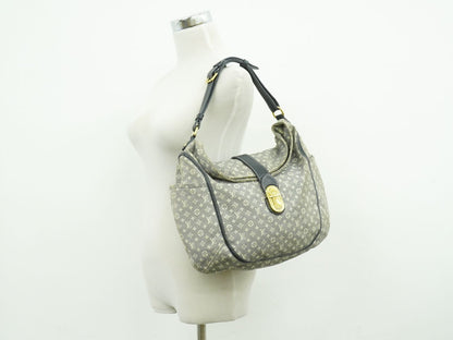 LOUIS VUITTON ロマンス モノグラム イディール ショルダーバッグ アンクル ネイビー M56700
