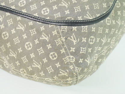 LOUIS VUITTON ロマンス モノグラム イディール ショルダーバッグ アンクル ネイビー M56700