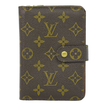 LOUIS VUITTON ポルト パピエ ジップ モノグラム 折財布 M61207