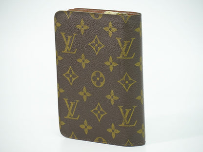 LOUIS VUITTON ポルト パピエ ジップ モノグラム 折財布 M61207