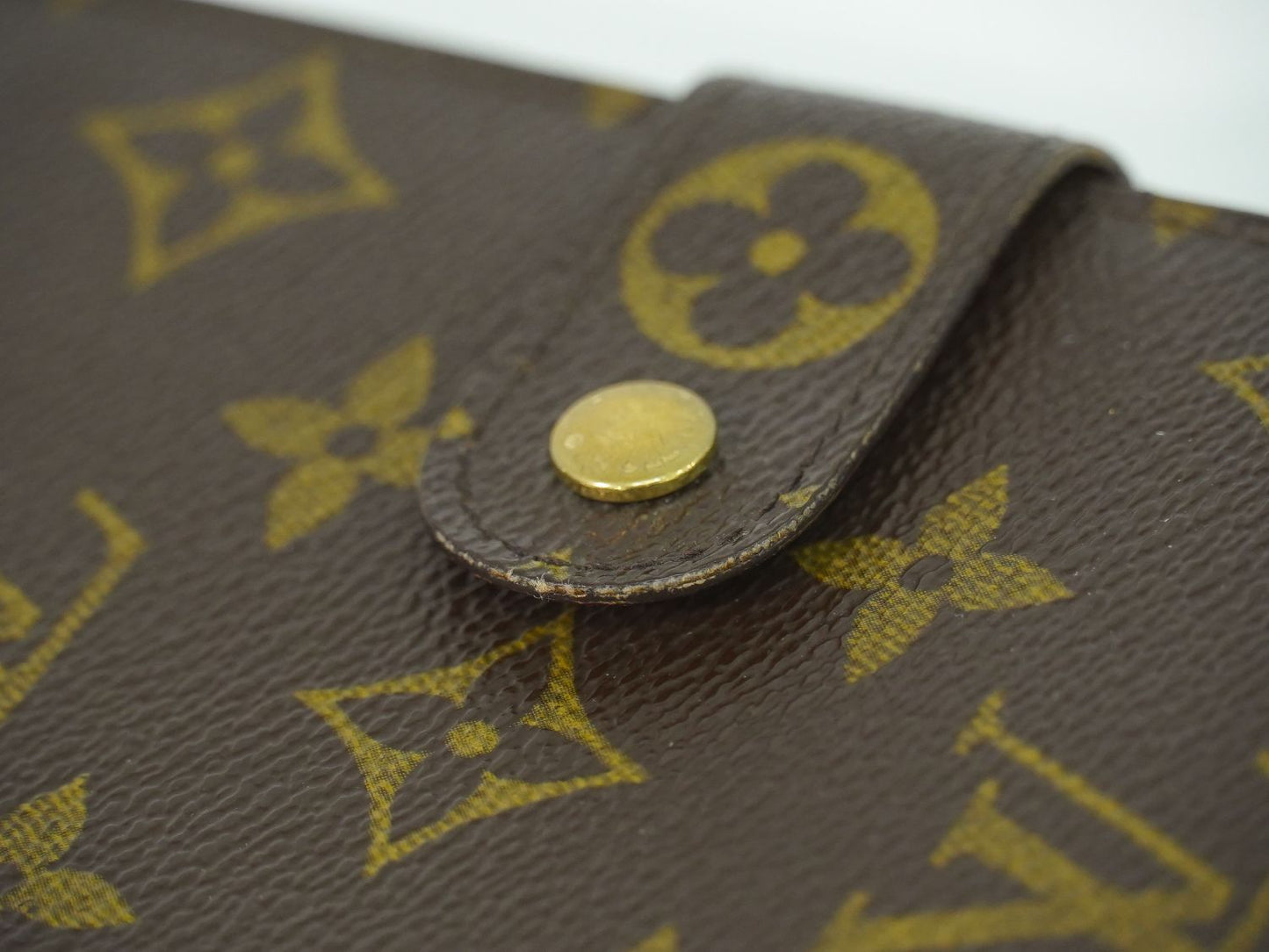 LOUIS VUITTON ポルト パピエ ジップ モノグラム 折財布 M61207