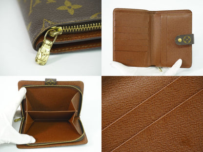 LOUIS VUITTON ポルト パピエ ジップ モノグラム 折財布 M61207