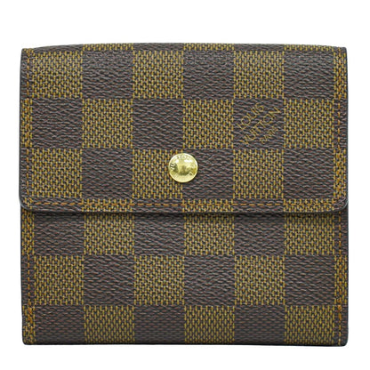 LOUIS VUITTON ポルトモネ ビエ カルト クレディ ダミエ エベヌ 折財布 N61652