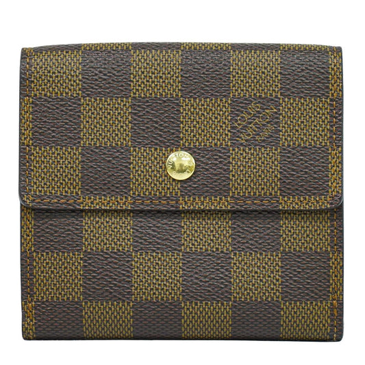 LOUIS VUITTON ポルトモネ ビエ カルト クレディ ダミエ エベヌ 折財布 N61652