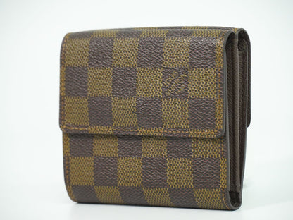 LOUIS VUITTON ポルトモネ ビエ カルト クレディ ダミエ エベヌ 折財布 N61652