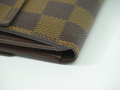 LOUIS VUITTON ポルトモネ ビエ カルト クレディ ダミエ エベヌ 折財布 N61652