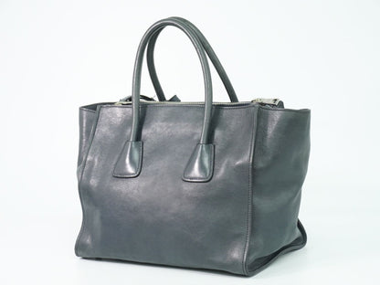 PRADA 2WAY ショルダーバッグ グレー BN2619