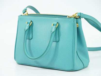 PRADA 2WAY ショルダーバッグ ターコイズブルー BN2316