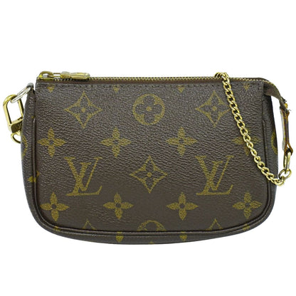 LOUIS VUITTON ミニポシェットアクセソワール モノグラム アクセサリーポーチ M58009
