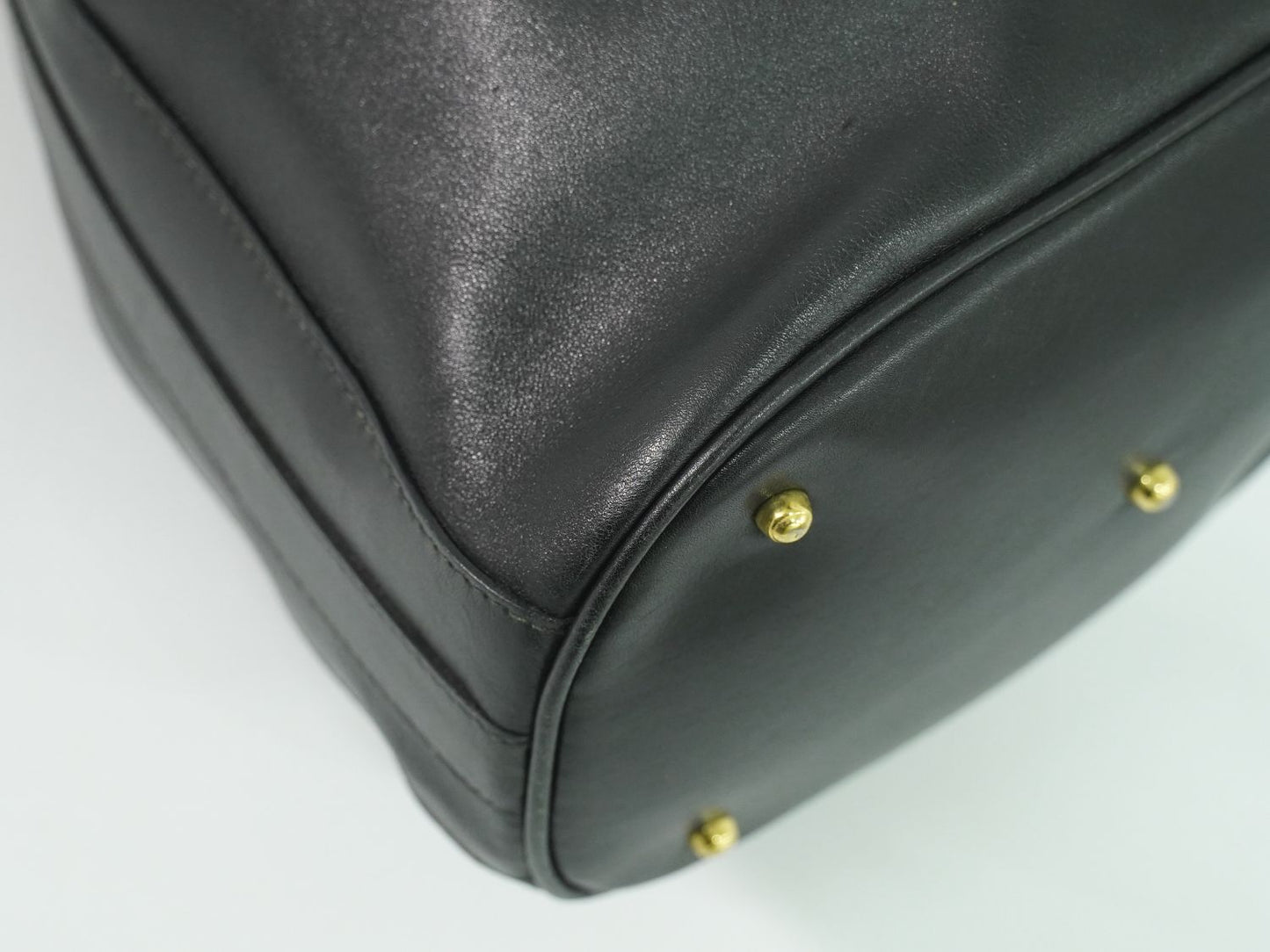 GUCCI バンブー 2WAY ショルダーバッグ ブラック