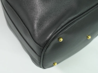 GUCCI バンブー 2WAY ショルダーバッグ ブラック