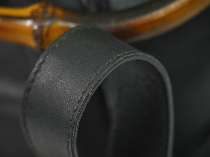 GUCCI バンブー 2WAY ショルダーバッグ ブラック