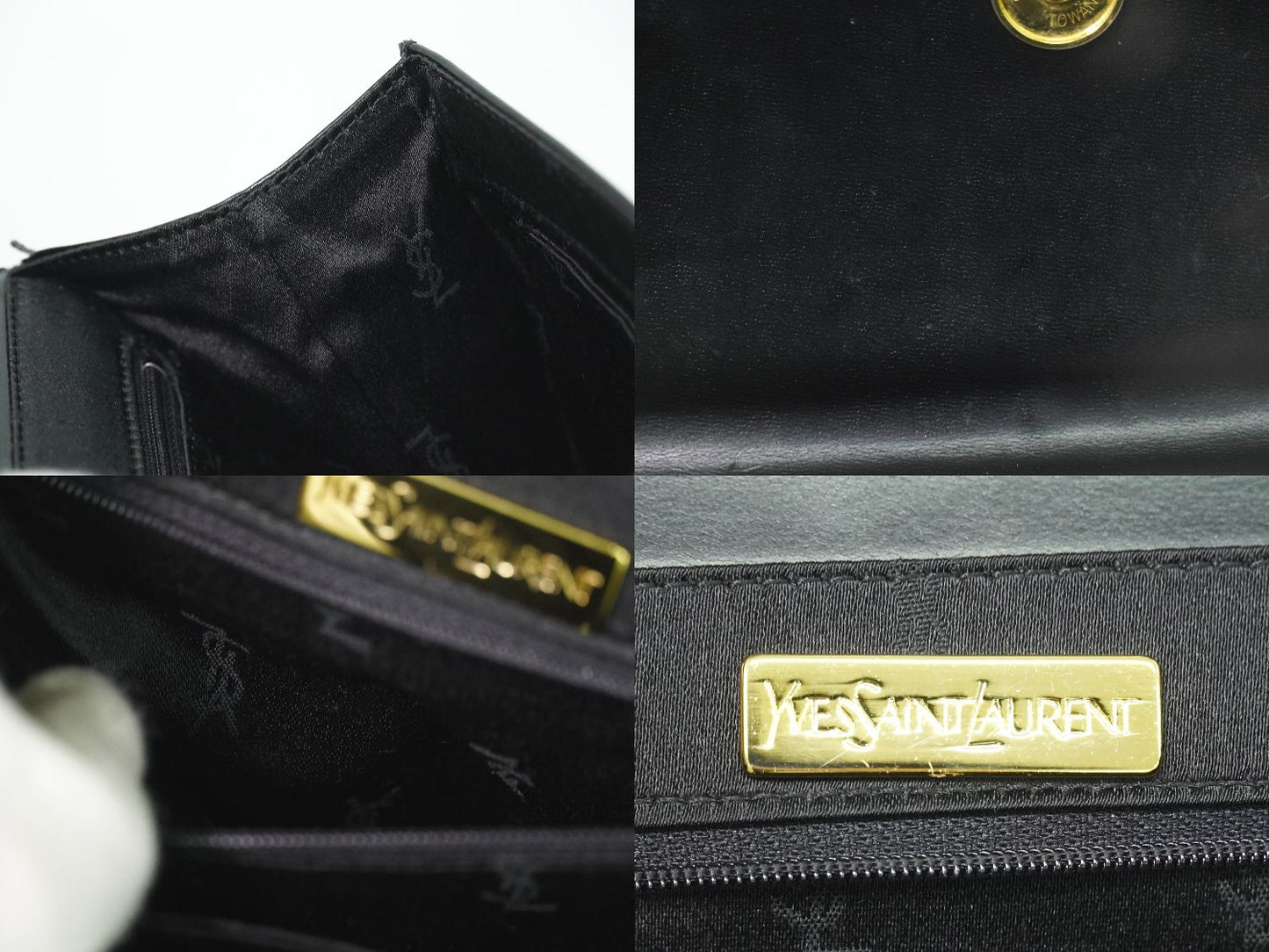 YVES SAINT LAURENT ショルダーバッグ ブラック