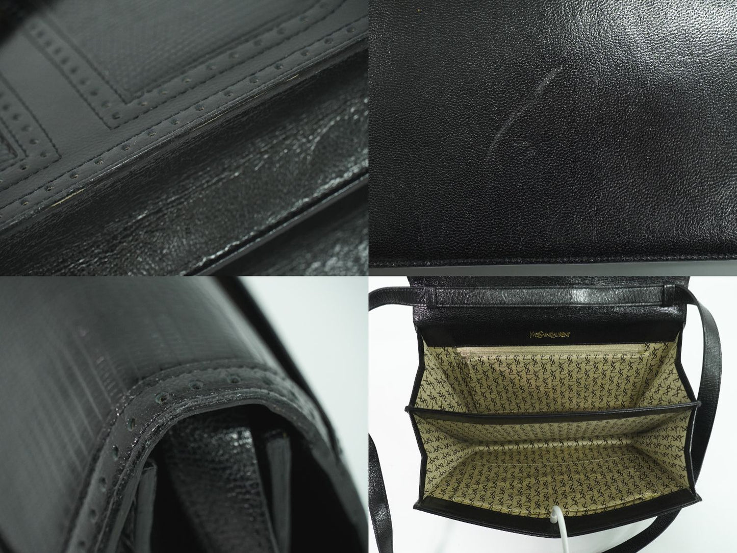 YVES SAINT LAURENT ショルダーバッグ ブラック