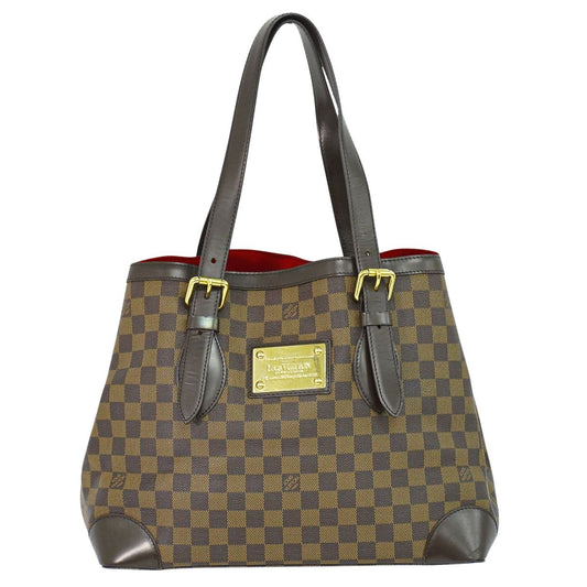 LOUIS VUITTON ハムステッド MM ダミエ エベヌ トートバッグ N51204