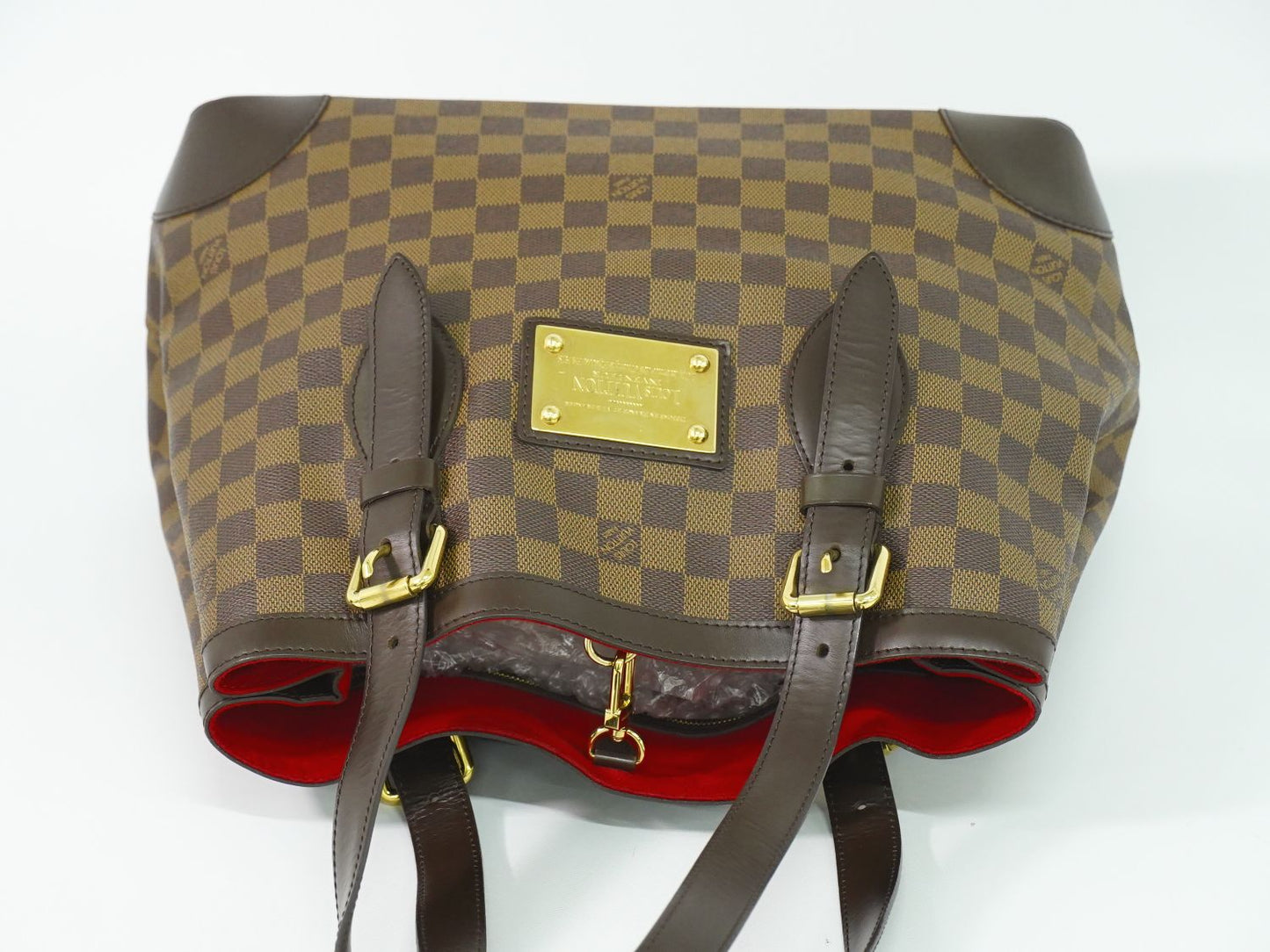 LOUIS VUITTON ハムステッド MM ダミエ エベヌ トートバッグ N51204