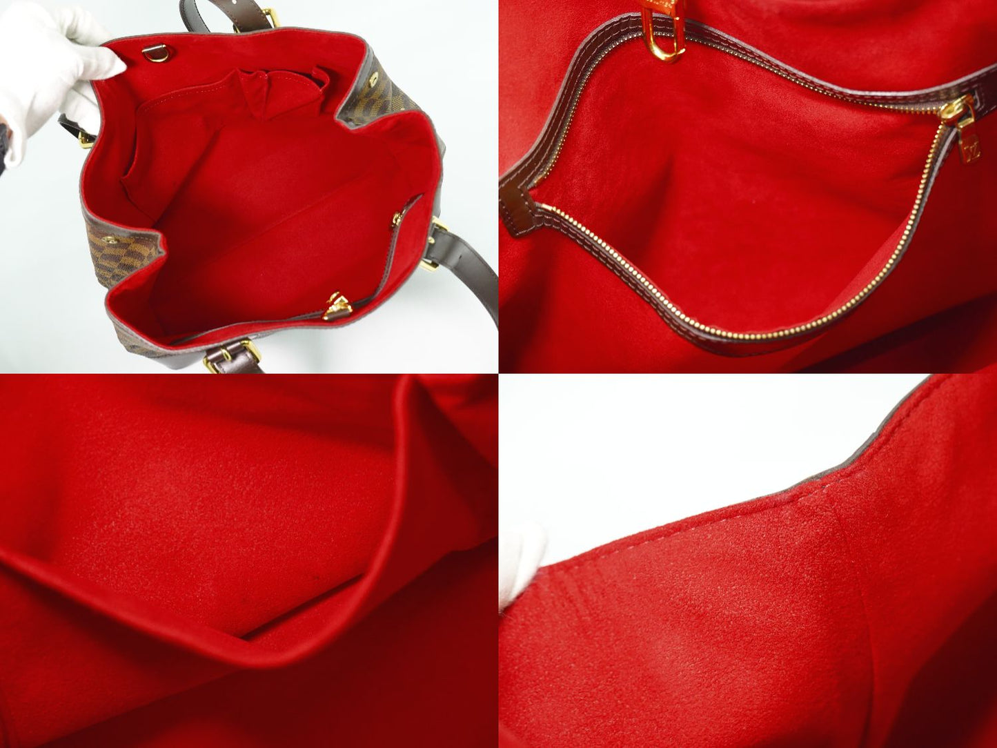 LOUIS VUITTON ハムステッド MM ダミエ エベヌ トートバッグ N51204