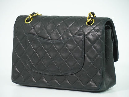 CHANEL ココマーク マトラッセ ショルダーバッグ ブラック