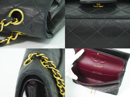 CHANEL ココマーク マトラッセ ショルダーバッグ ブラック