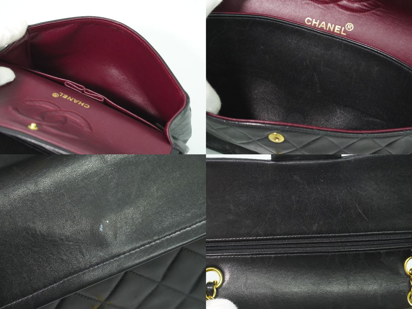 CHANEL ココマーク マトラッセ ショルダーバッグ ブラック