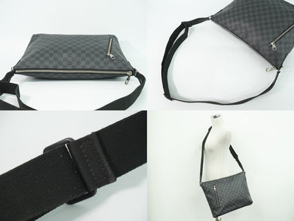 LOUIS VUITTON ミック MM ダミエ グラフィット ショルダーバッグ N41106