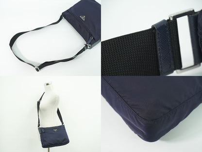 PRADA ショルダーバッグ ネイビー