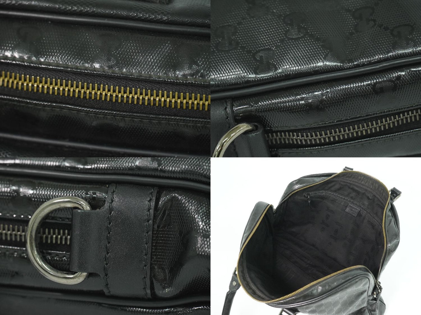 GUCCI GGインプリメ ビジネスバッグ ブラック 201480