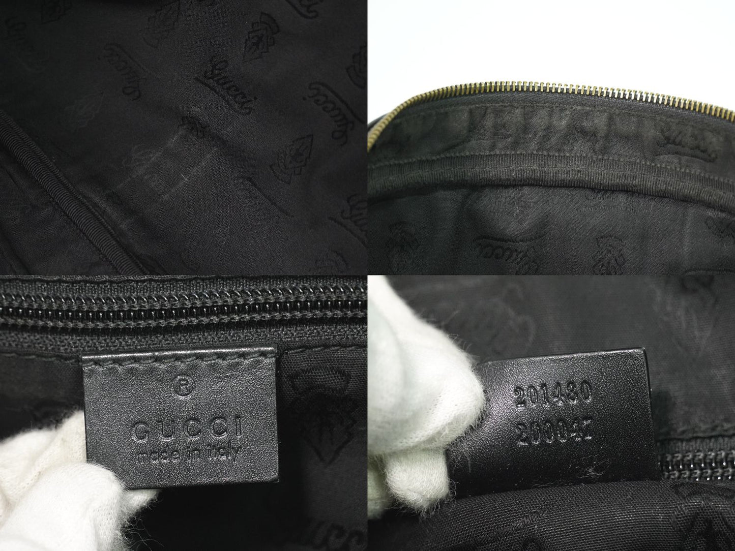 GUCCI GGインプリメ ビジネスバッグ ブラック 201480