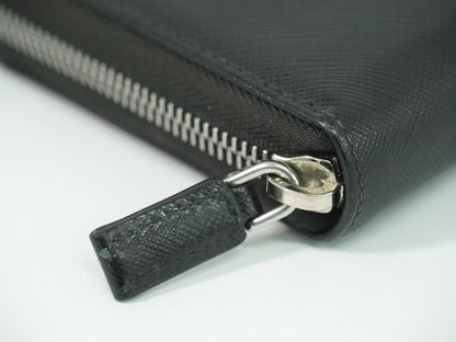 PRADA サフィアーノ 長財布 ブラック