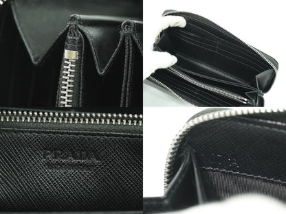 PRADA サフィアーノ 長財布 ブラック