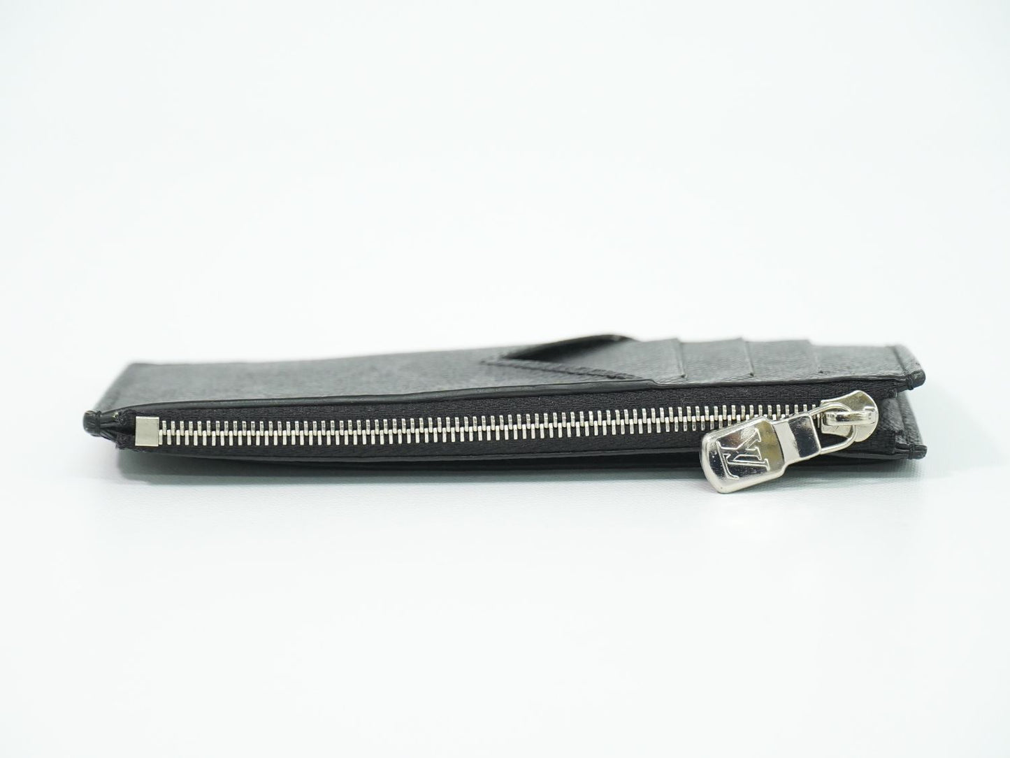 LOUIS VUITTON コインカード ホルダー モノグラム エクリプス タイガレザー ノワール M30271