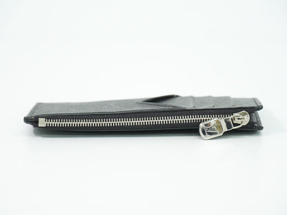LOUIS VUITTON コインカード ホルダー モノグラム エクリプス タイガレザー ノワール M30271
