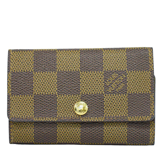 LOUIS VUITTON ミュルティクレ 6 ダミエ エベヌ キーケース 6連 N62630