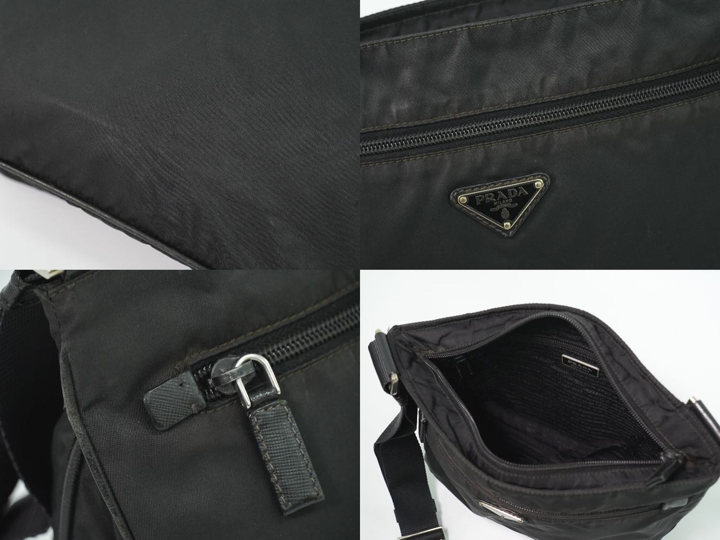 PRADA テスート ショルダーバッグ ブラック VA0563