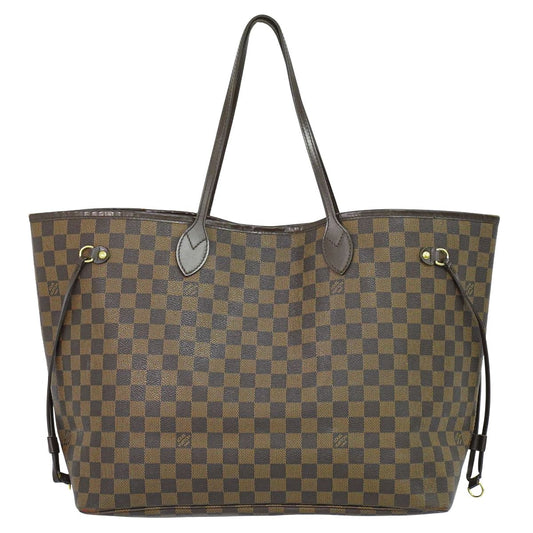 LOUIS VUITTON 旧型 ネヴァーフル GM ダミエ エベヌ トートバッグ N51106