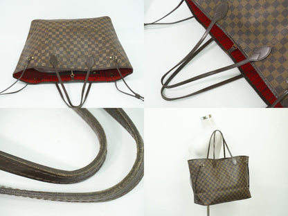 LOUIS VUITTON 旧型 ネヴァーフル GM ダミエ エベヌ トートバッグ N51106